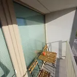 New Air-conditioned 5 Minutes By Walk From The Airport With Free Garage Parking Apartment *