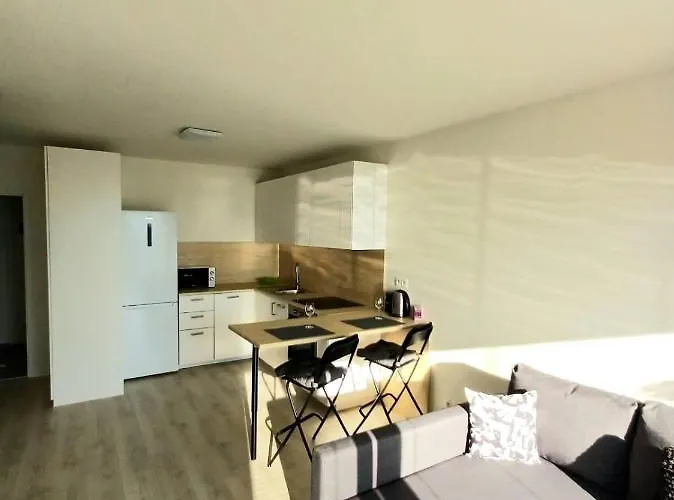 New Air-conditioned 5 Minutes By Walk From The Airport With Free Garage Parking Appartement Bratislava