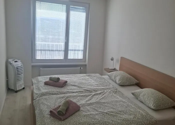 New Air-conditioned 5 Minutes By Walk From The Airport With Free Garage Parking Apartament *